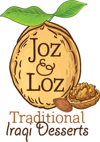 Joz & Loz Traditional Iraqi Desserts Logo Design